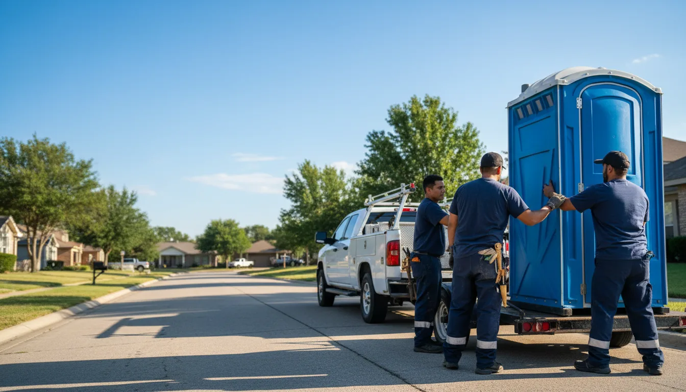 Portable Toilet Rental in Webster, PA near me